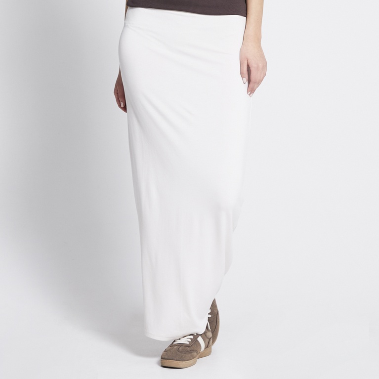 Soft feel skirt "Ellen" Ivory